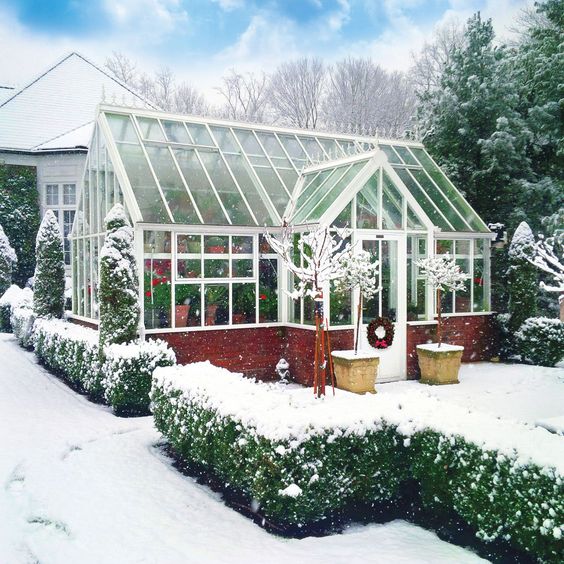 winter greenhouse