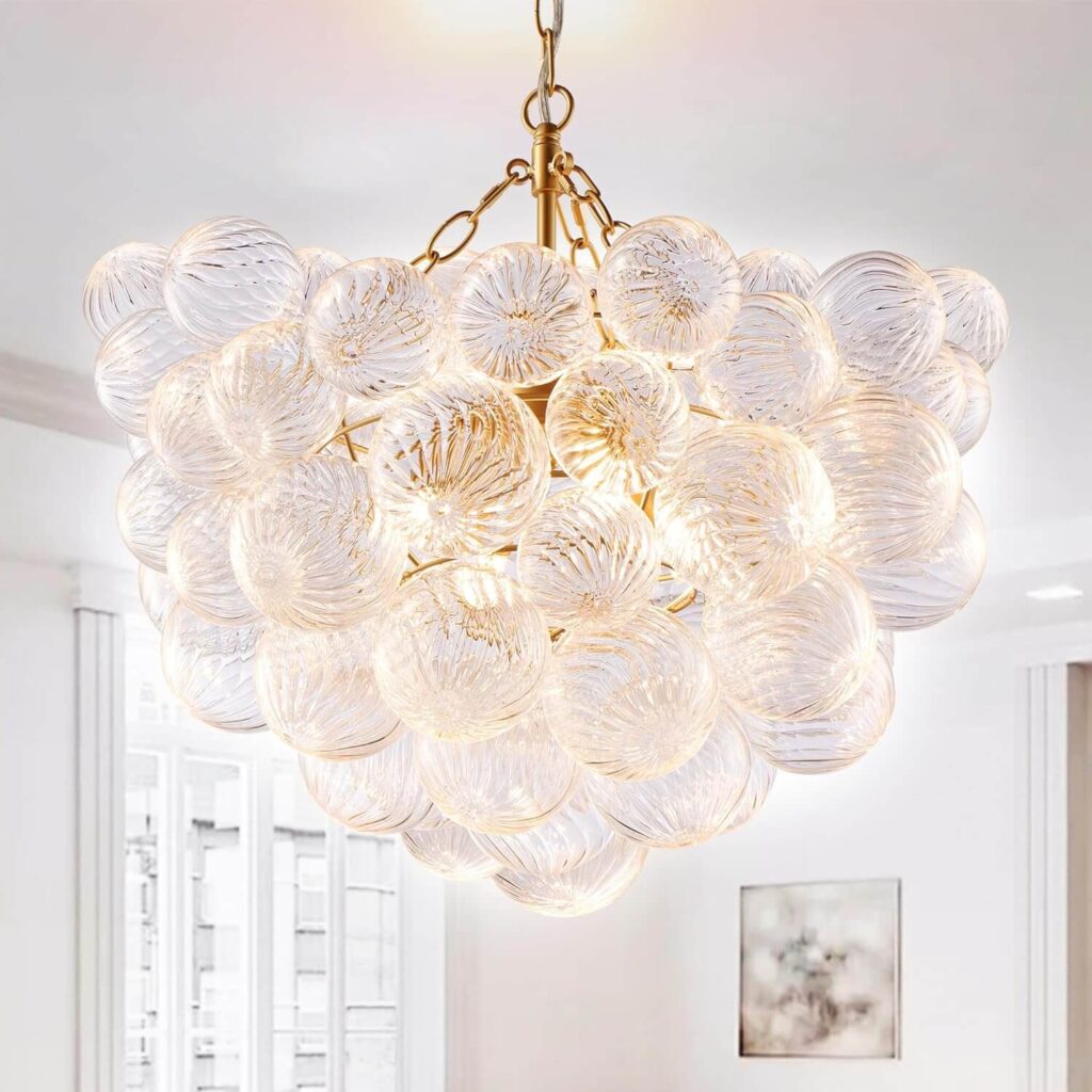 bubble ball ceiling light