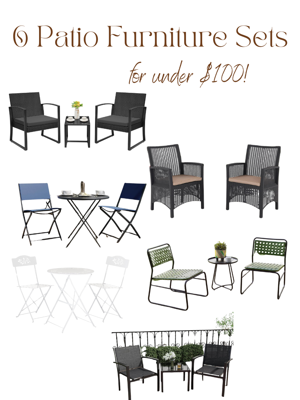 Outdoor Furniture Sets